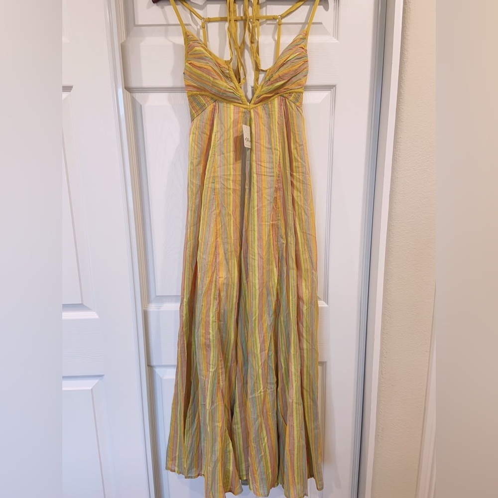 NWT Free People Dream Weaver Maxi Dress - Picture 9 of 11